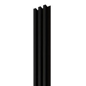 Dřevěná lamela LINEA 3 - černá / černá