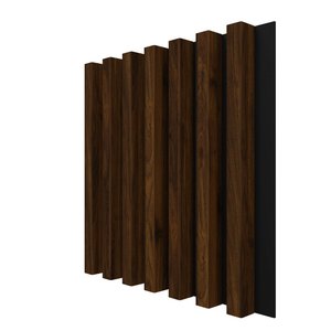 Dřevěná lamela LINEA MINI - hazelnut / černá